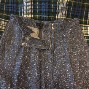 COS linen culottes or long shorts (blue, size 2)